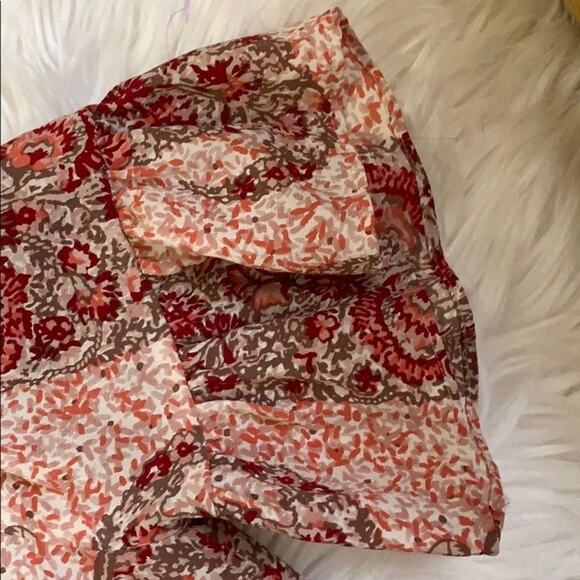 MADEWELL FLORAL SUMMER CROP‎ TOP Size XS - Picture 8 of 8